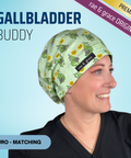 Gallbladder Buddy - Scrub Cap - rae & grace - Euro - Matching Top