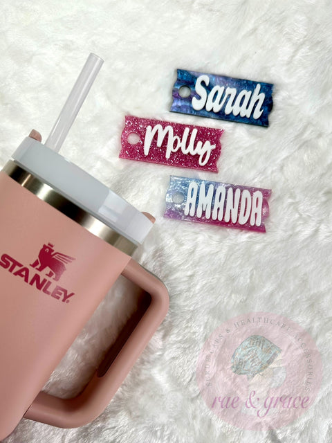 Personalized Name Tumbler Tag