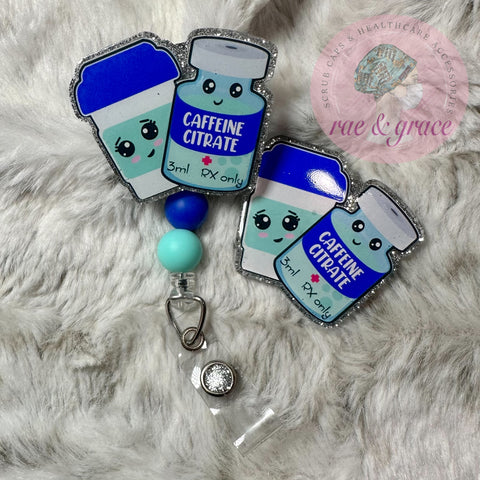 Caffeine Citrate - Badge Reel