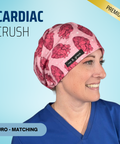 Cardiac Crush - Scrub Cap - rae & grace - Euro - Matching Top