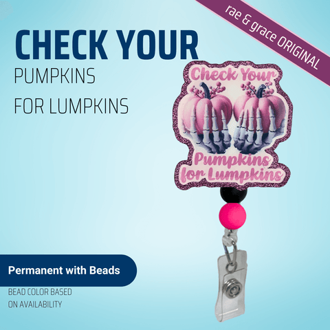 Check Your Pumpkins For Lumpkins - Badge Reel