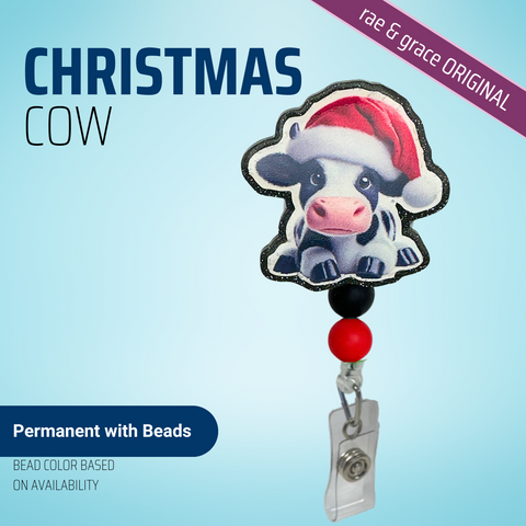 Christmas Cow - Badge Reel