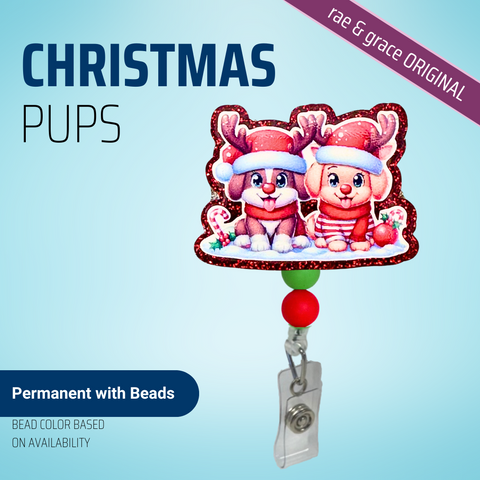 Christmas Pups - Badge Reel