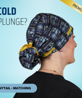 Cold Plunge - Scrub Cap - rae & grace - Ponytail - Matching Top