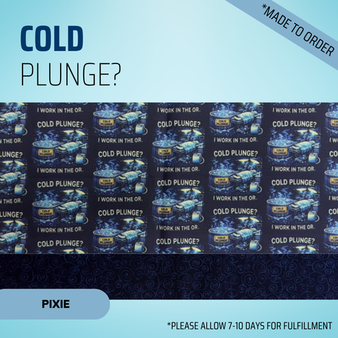 Cold Plunge - Scrub Cap - rae & grace - Pixie - *Made to order