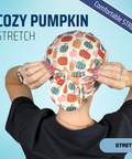 Cozy Pumpkin Patch - Scrub Cap - rae & grace - Pixie - *Made to order