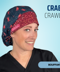 Crab Crawl - Scrub Cap - rae & grace - Bouffant