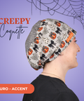 Creepy Coquette - Scrub Cap - rae & grace - Euro - Accent Top
