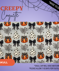 Creepy Coquette - Scrub Cap - rae & grace - Skull Cap - *Made to order