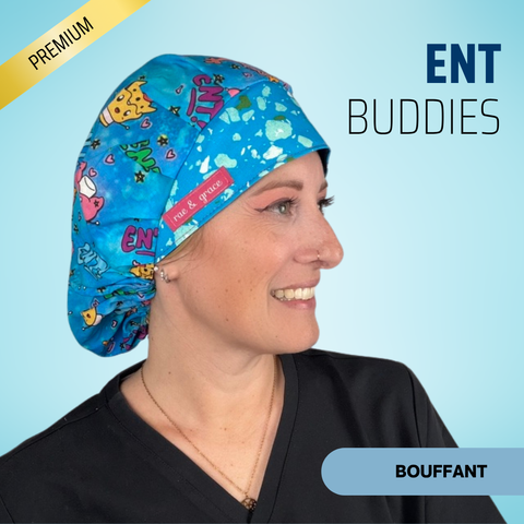ENT Buddies - Scrub Cap - rae & grace - Bouffant