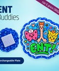 ENT Buddies - Badge Reel - rae & grace - Interchangeable Plate Only