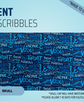 Ent Scribbles - Scrub Cap - rae & grace - Skull Cap - *Made to order