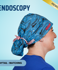 Endoscopy - Scrub Cap - rae & grace - Ponytail - Matching Top