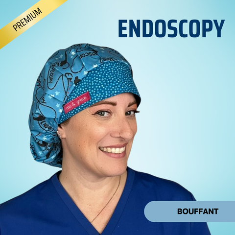 Endoscopy - Scrub Cap - rae & grace - Bouffant