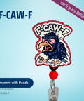 F-CAW-F - Badge Reel - rae & grace - Permanent/Beads