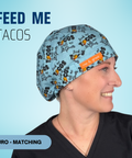 Feed Me Tacos - Scrub Cap - rae & grace - Euro - Matching Top
