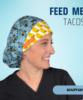 Feed Me Tacos - Scrub Cap - rae & grace - Bouffant