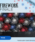 Firework Finale - Scrub Cap - rae & grace - Pixie - *Made to order