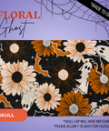 Floral Ghosts - Scrub Cap - rae & grace - Skull Cap - *Made to order