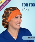 For Fox Sake - Scrub Cap - rae & grace - Bouffant