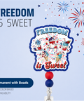 Freedom is Sweet - Badge Reel - rae & grace - Permanent/Beads