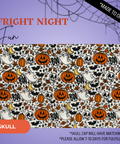Fright Night Fun - Scrub Cap - rae & grace - Skull Cap - *Made to order