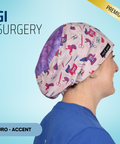 Gi Surgery - Scrub Cap - rae & grace - Euro - Accent Top