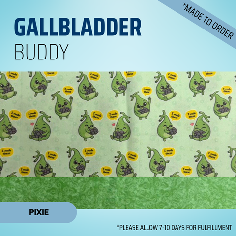 Gallbladder Buddy - Scrub Cap - rae & grace - Pixie - *Made to order