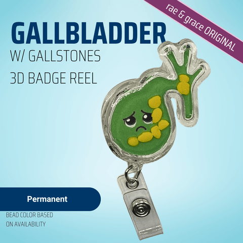 Gallbladder w/ Gallstones - 3D Badge Reel