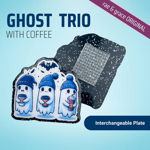 Ghost Trio with Coffee - Badge Reel