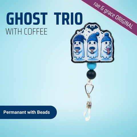 Ghost Trio with Coffee - Badge Reel