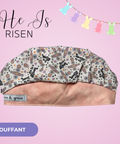 He is Risen - Scrub Cap - rae & grace - Bouffant
