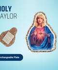 Holy Taylor - Badge Reel - rae & grace - Interchangeable Plate Only