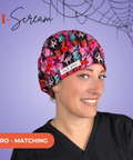 I Scream - Scrub Cap - rae & grace - Euro - Matching Top