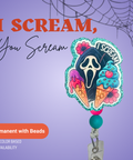 I Scream, You Scream - Badge Reel - rae & grace - Permanent/Beads
