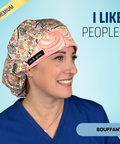 I Like People... - Scrub Cap - rae & grace - Bouffant