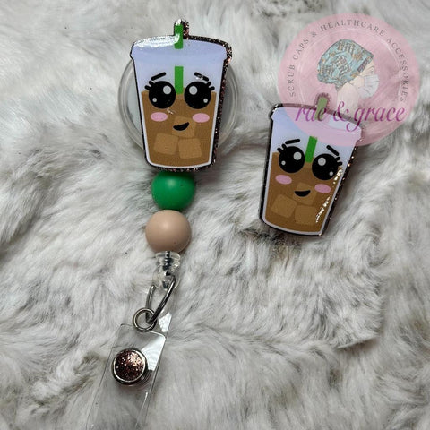 Iced Coffee - Badge Reel