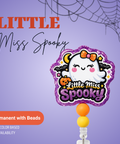 Little Miss Spooky - Badge Reel - rae & grace - Permanent/Beads