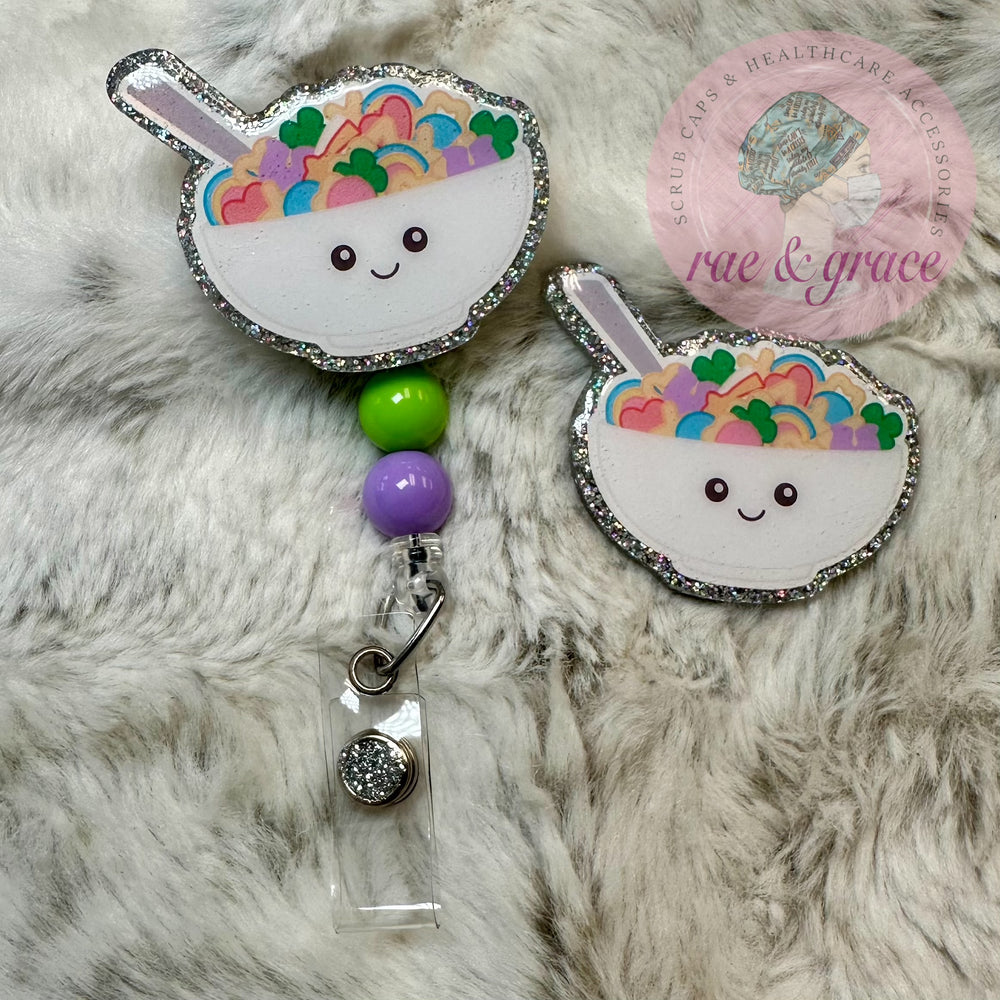 Lucky Charms Cereal - Badge Reel