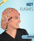 Hot Flashes Make Me Hormotional - Scrub Cap - rae & grace - Bouffant