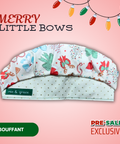 Merry Little Bows - Scrub Cap - rae & grace - Bouffant