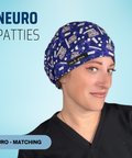Neuro Patties - Scrub Cap - rae & grace - Euro - Matching Top