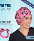 No You Hang Up - Scrub Cap - rae & grace - Stretch