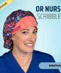 OR Nurse Scribbles - Scrub Cap - rae & grace - Bouffant
