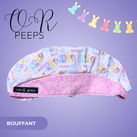 OR Peeps - Scrub Cap - rae & grace - Bouffant