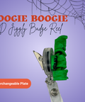 Oogie Boogie - 3D Jiggly - Badge Reel - rae & grace - Interchangeable Plate Only