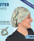 Otter Chaos - Scrub Cap - rae & grace - Stretch