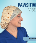 Pawsitive Vibes - Scrub Cap - rae & grace - Bouffant