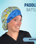 Paddle Battle - Scrub Cap - rae & grace - Bouffant