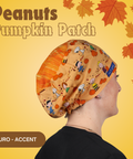 Peanuts Pumpkin Patch - Scrub Cap - rae & grace - Euro - Accent Top